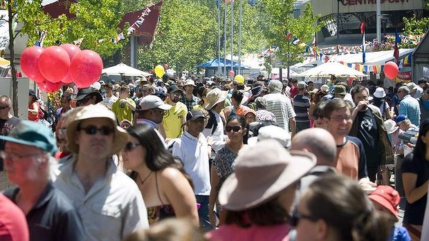 Canberra's population growth should be kept at a steady pace. Photo: Elesa Kurtz from Canberra Times article (see below)